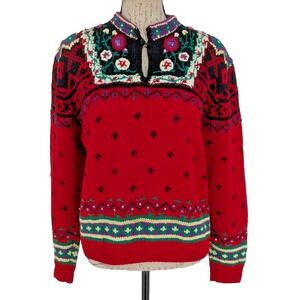 Bohemian  Womens Sweater SIZE 38 (XL) 55% Linen 45% Cotton Sustainable